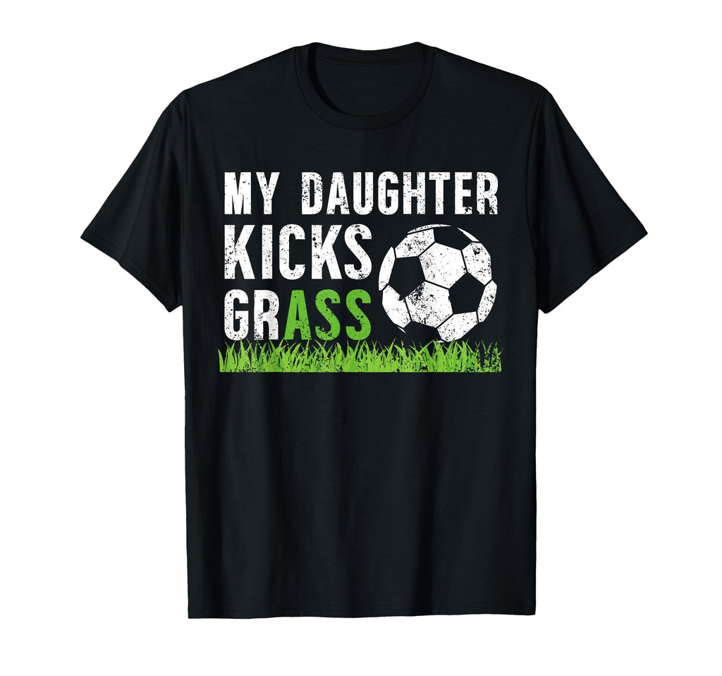 My Daughter Soccer Dad Soccer Player T-Shirt - Custom Art Print Unisex - T-Shirt, Sweatshirt, Hoodie