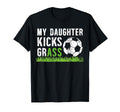 My Daughter Soccer Dad Soccer Player T-Shirt - Custom Art Print Unisex - T-Shirt, Sweatshirt, Hoodie