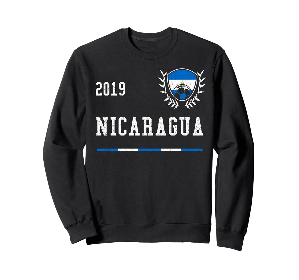 Nicaragua Football Jersey 2019 Sweatshirt - Trendy Graphic for Adults - T-Shirt, Sweatshirt, Hoodie