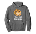 I Raise Tiny Dinosaurs Lizard Bearded Hoodie - Novelty Apparel Unisex - T-Shirt, Sweatshirt, Hoodie