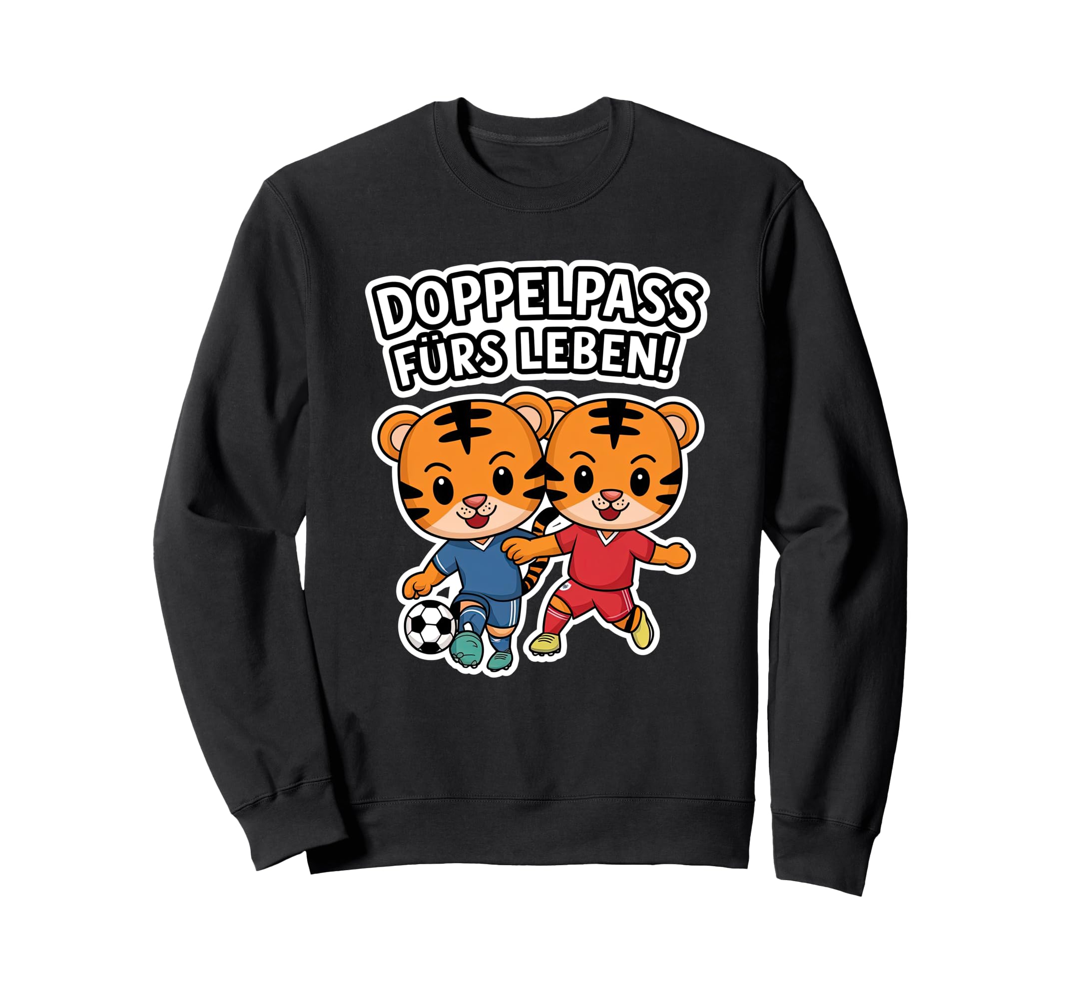 Friends Football Playing Football Sweatshirt - Graphic Print for Adults - T-Shirt, Sweatshirt, Hoodie
