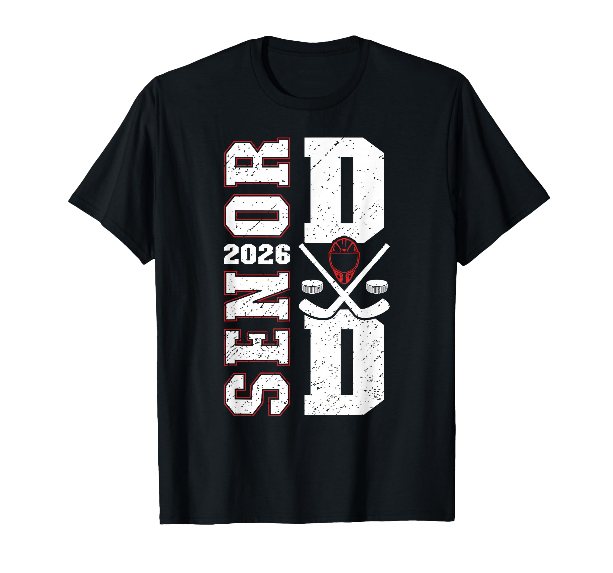 Hockey Senior Dad Senior Hockey T-Shirt - Custom Art Print Men Women - T-Shirt, Sweatshirt, Hoodie