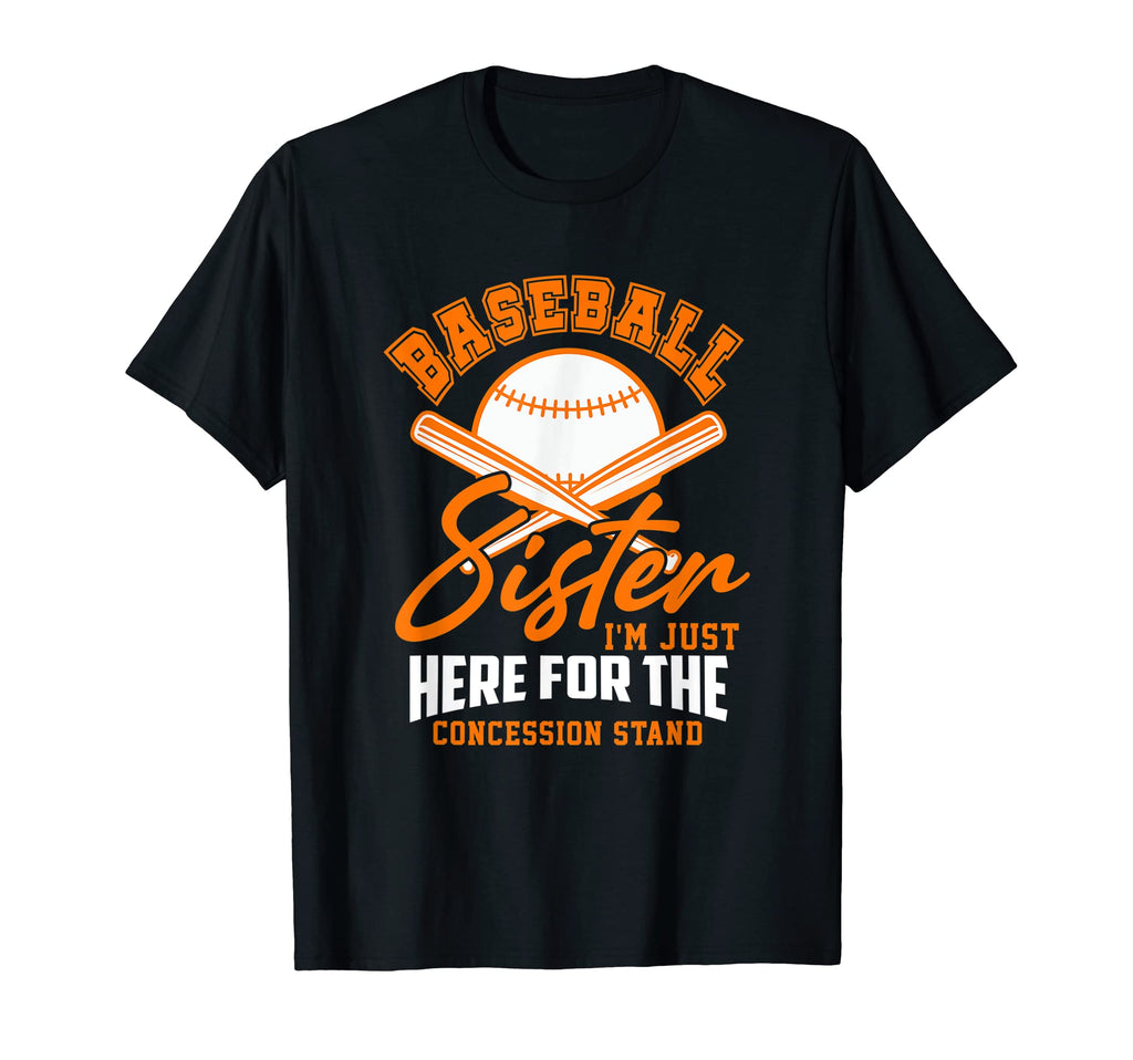 Funny Baseball Sister Baseball Players T-Shirt - Graphic Print Men Women - T-Shirt, Sweatshirt, Hoodie