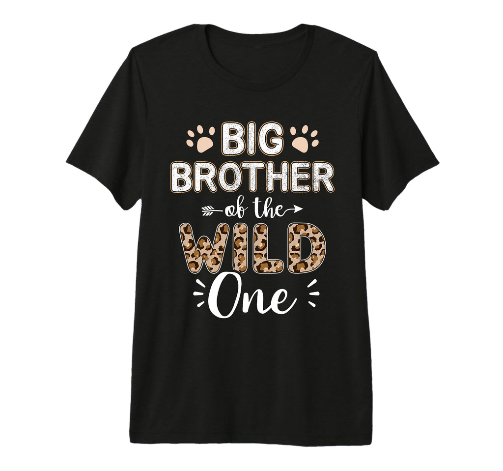 Big Brother Wild One Birthday Matching T-Shirt - Unique Graphic Unisex - T-Shirt, Sweatshirt, Hoodie