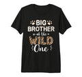Big Brother Wild One Birthday Matching T-Shirt - Unique Graphic Unisex - T-Shirt, Sweatshirt, Hoodie