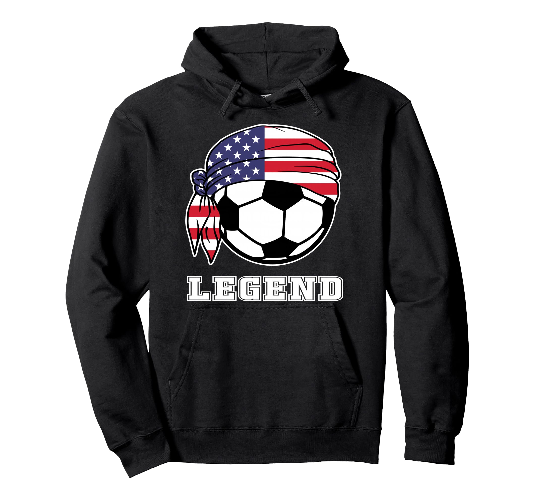 Soccer Legend Fans Teammates Soccer Player Hoodie - Novelty Apparel Unisex - T-Shirt, Sweatshirt, Hoodie