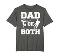 Dad Both Funny Gymnastics Hockey Dad T-Shirt - Fun Novelty Design Unisex - T-Shirt, Sweatshirt, Hoodie