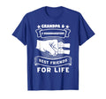 Mens Grandpa 2 Granddaughters Grandfather T-Shirt - Trendy Graphic Unisex - T-Shirt, Sweatshirt, Hoodie