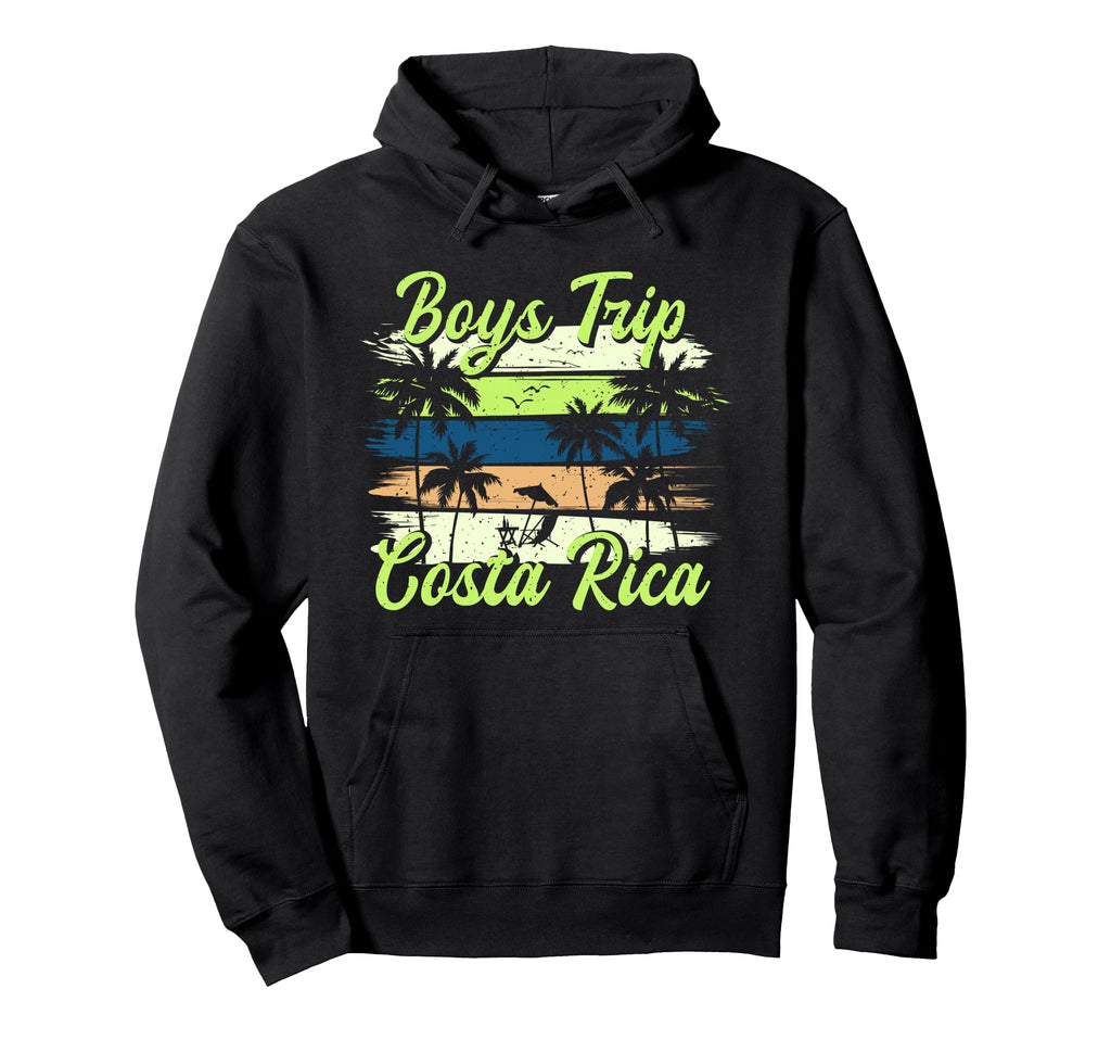 Costa Rica Guys Trip Matching Hoodie - Trendy Graphic Unisex - T-Shirt, Sweatshirt, Hoodie