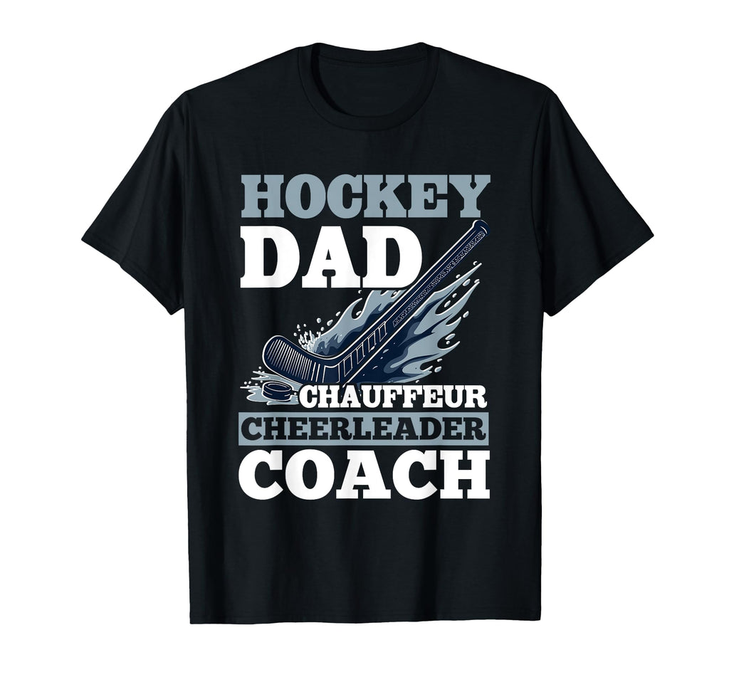 Hockey Dad Gift Hoodie - Trendy Graphic Unisex - T-Shirt, Sweatshirt, Hoodie