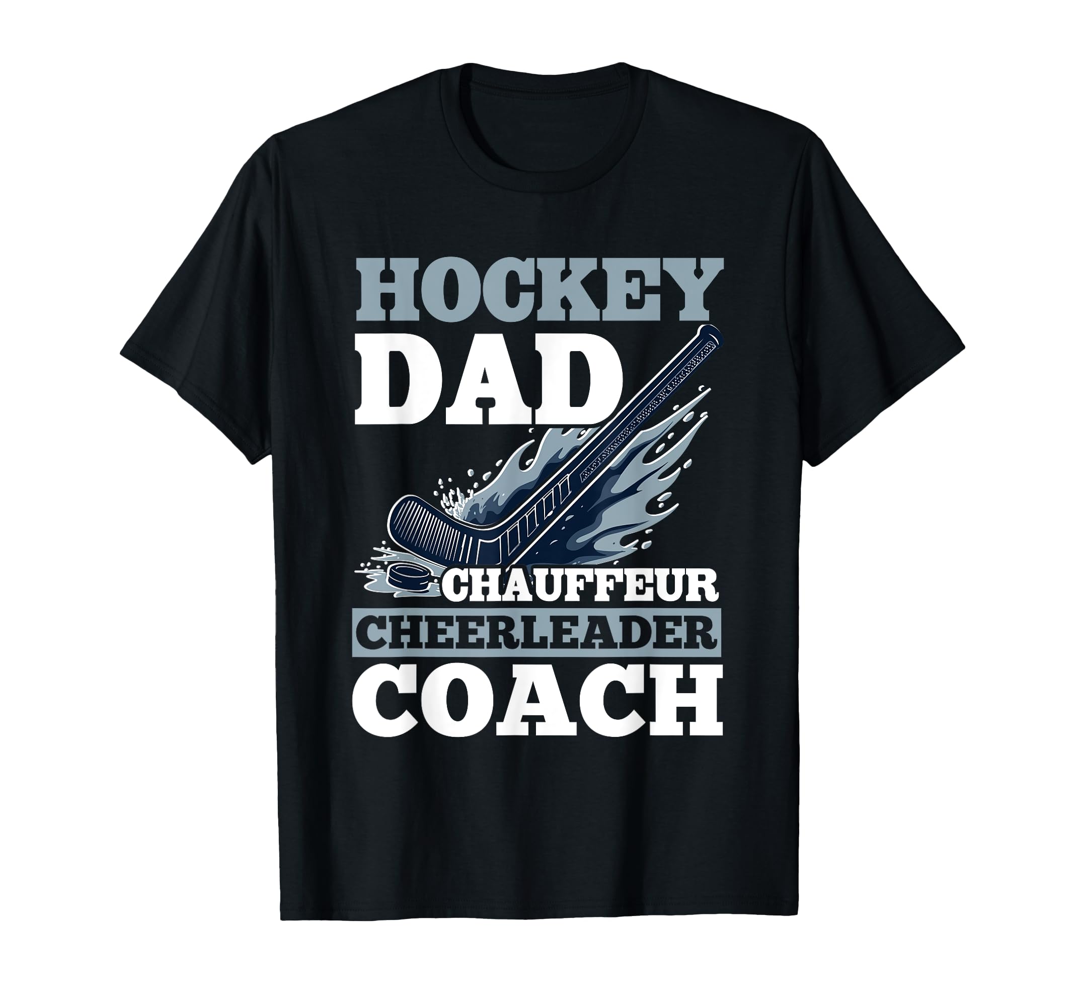 Hockey Dad Gift Hoodie - Trendy Graphic Unisex - T-Shirt, Sweatshirt, Hoodie
