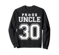 Number 30 Custom Proud Soccer Futbol Sweatshirt - Custom Art Print Unisex - T-Shirt, Sweatshirt, Hoodie