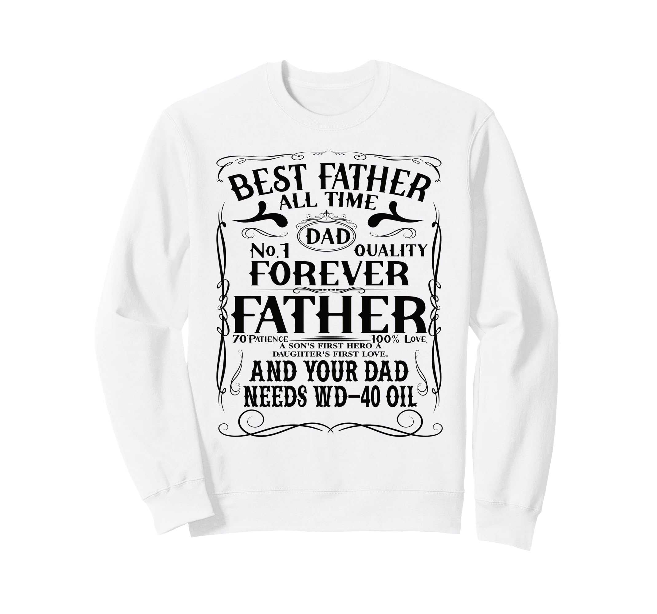 My Dad Rocks Daddy Pa Fathers Day Sweatshirt - Novelty Apparel Men Women - T-Shirt, Sweatshirt, Hoodie