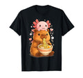 Funny Axolotl Noodle Anime Kawaii And T-Shirt - Unique Graphic for Adults - T-Shirt, Sweatshirt, Hoodie