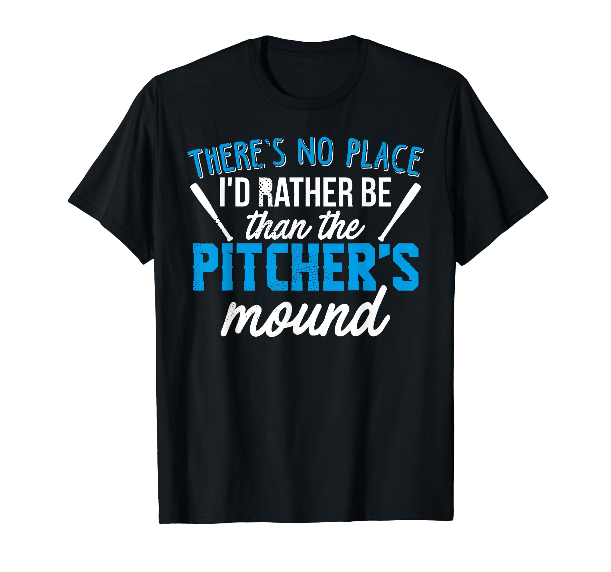 Baseball Pitchers Mound Funny T-Shirt - Casual Everyday Wear for Adults - T-Shirt, Sweatshirt, Hoodie
