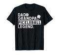 Dad Grandpa Pickleball Legend Player T-Shirt - Minimalist Print for Adults - T-Shirt, Sweatshirt, Hoodie