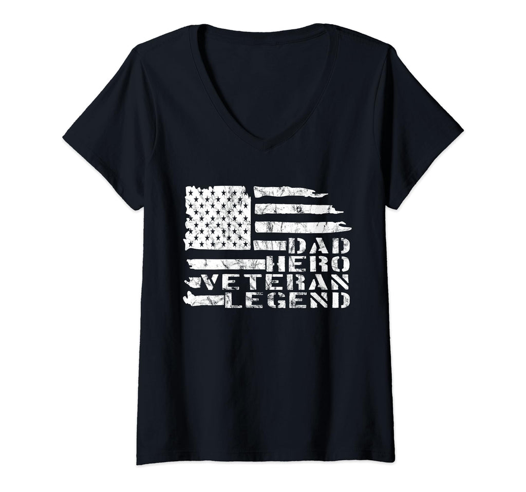 Veteran Dad Gifts Veteran Dad Birthday T-Shirt - Minimalist Print Unisex - T-Shirt, Sweatshirt, Hoodie