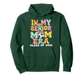 My Senior Mom Era Groovy Soccer Hoodie - Casual Everyday Wear Unisex - T-Shirt, Sweatshirt, Hoodie