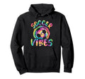 Soccer Vibes Soccer Player Hoodie - Fun Novelty Design for Adults - T-Shirt, Sweatshirt, Hoodie
