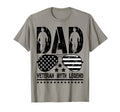 Dad Veteran Myth Legend Fathers Day Dad T-Shirt - Novelty Apparel Unisex - T-Shirt, Sweatshirt, Hoodie