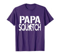 Papa Squatch Gifts Dad Sasquatch Bigfoot T-Shirt - Graphic Print for Adults - T-Shirt, Sweatshirt, Hoodie
