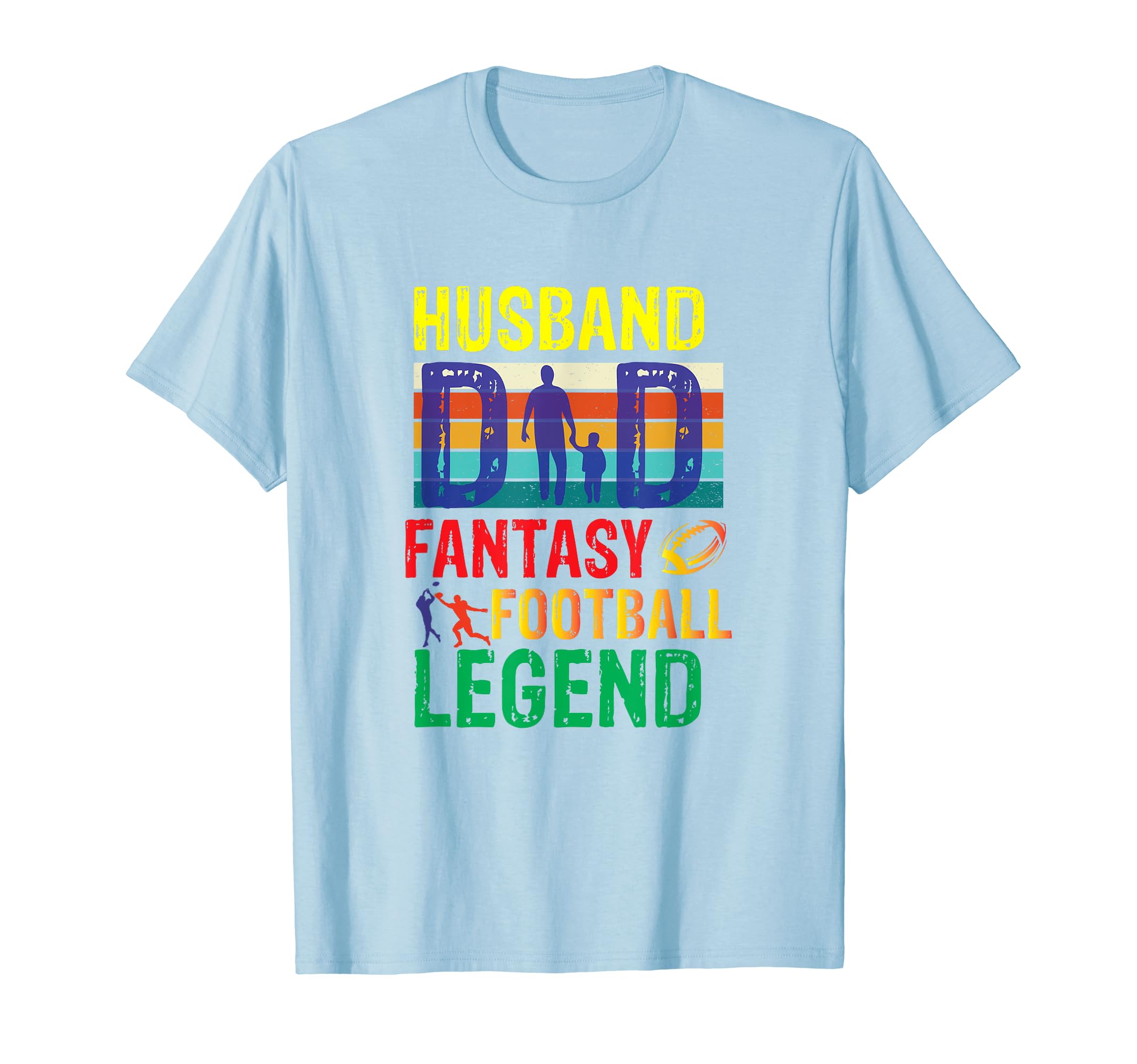 Mens Husband Dad Fantasy Football T-Shirt - Streetwear Style for Adults - T-Shirt, Sweatshirt, Hoodie