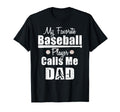 My Favorite Baseball Player Calls Me Dad T-Shirt - Graphic Print Men Women - T-Shirt, Sweatshirt, Hoodie