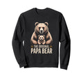 Original Papa Bear Family Sweatshirt - Fun Novelty Design Men Women - T-Shirt, Sweatshirt, Hoodie