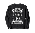 Legends Were Born September 1975 51St Sweatshirt - Unique Graphic Unisex - T-Shirt, Sweatshirt, Hoodie