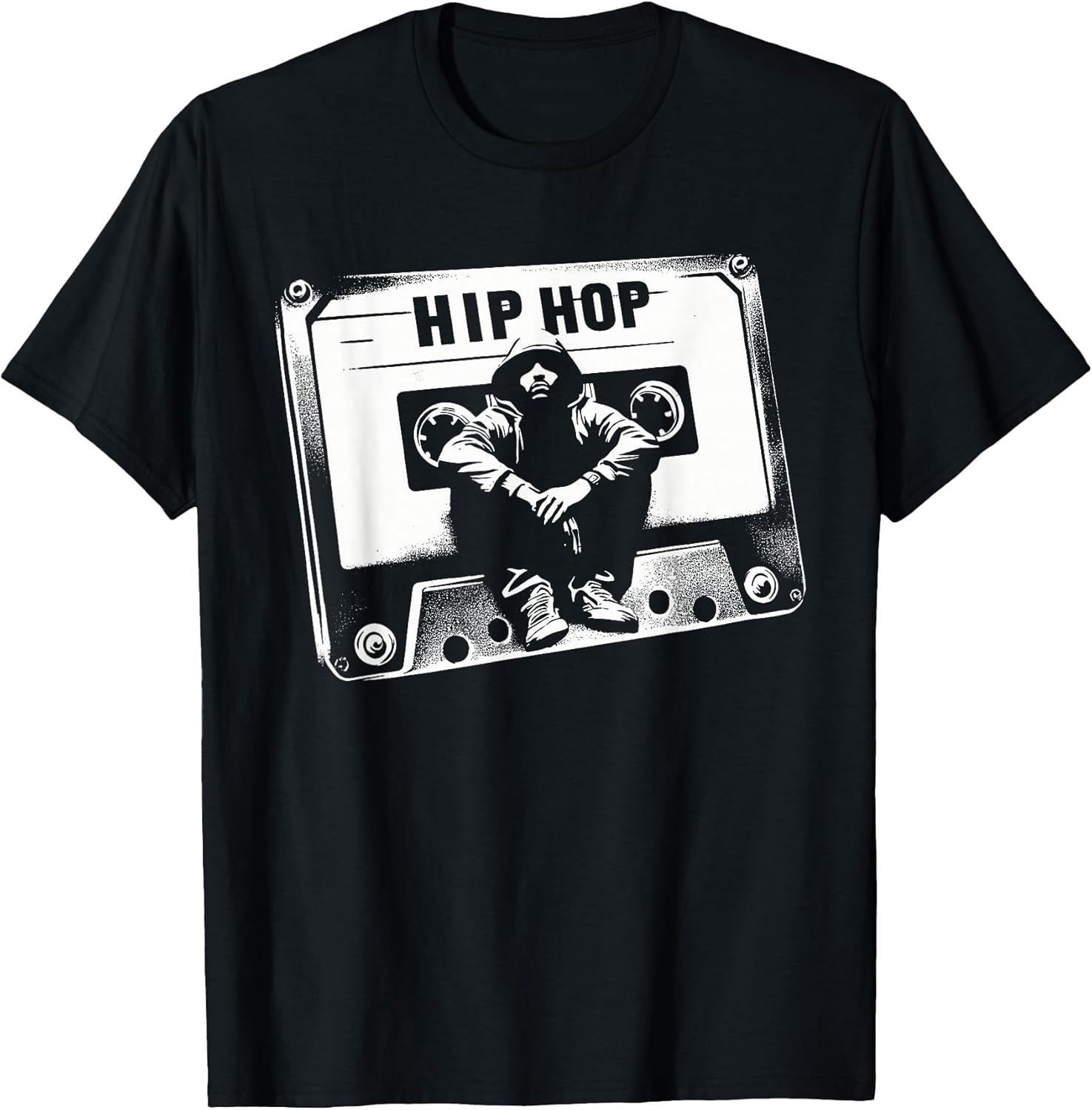 Vintage Cassette Tape Hip Hop Music 80s 90s Retro - Adult & Kids T-Shirts, Sweatshirts & Hoodies apparel design preview 1