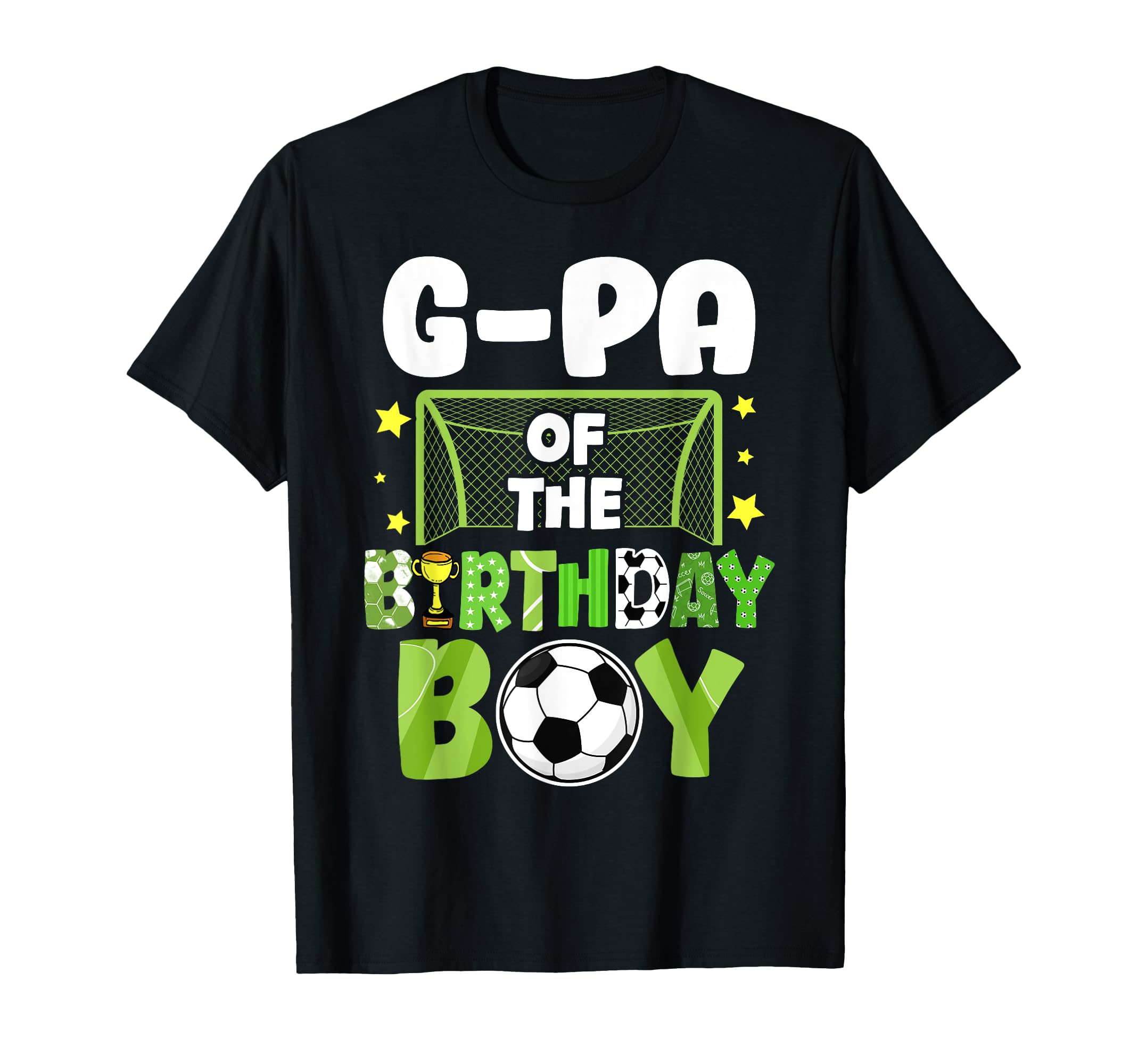 Soccer G Pa Birthday Party Soccer Family T-Shirt - Novelty Apparel Unisex - T-Shirt, Sweatshirt, Hoodie