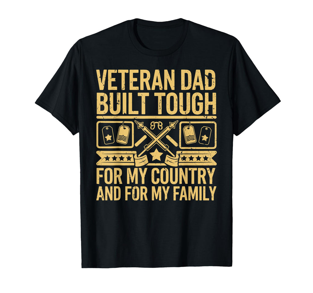 Built Tough My Country And My Family T-Shirt - Trendy Graphic for Adults - T-Shirt, Sweatshirt, Hoodie