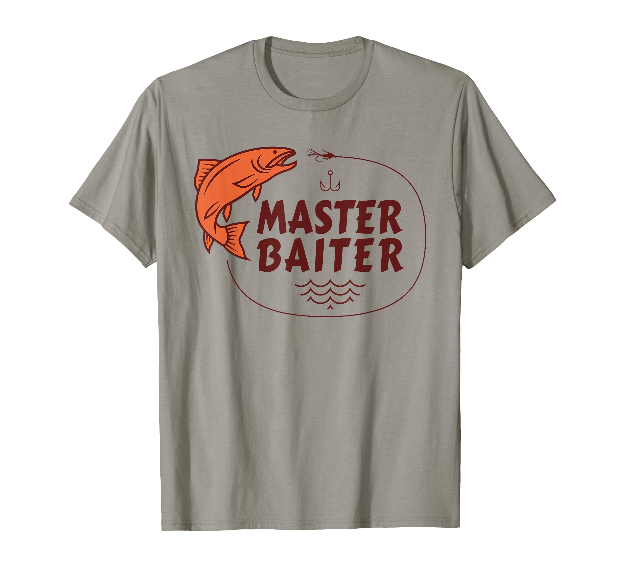 Master Baiter Funny Fishing Fisherman T-Shirt - Novelty Apparel Unisex - T-Shirt, Sweatshirt, Hoodie