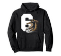 6 Soccer Birthday Gift Soccer Fan Hoodie - Custom Art Print for Adults - T-Shirt, Sweatshirt, Hoodie
