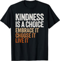 Positive Message Retro Kindness Vintage Motivational - Adult & Kids T-Shirts, Sweatshirts & Hoodies apparel design preview 1