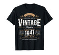 1941 Label 85Th Birthday Gift 85 T-Shirt - Custom Art Print for Adults - T-Shirt, Sweatshirt, Hoodie