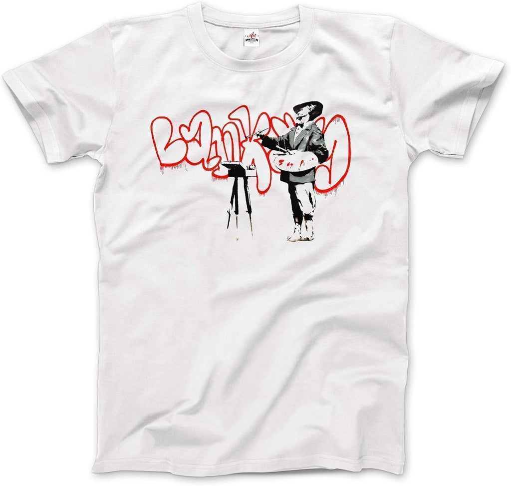 Banksy The Painter (Velazquez) from Portobello Road - Adult & Kids T-Shirts, Sweatshirts & Hoodies apparel design preview 1