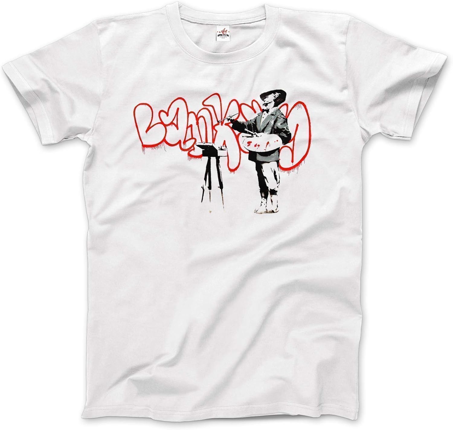 Banksy The Painter (Velazquez) from Portobello Road - Adult & Kids T-Shirts, Sweatshirts & Hoodies apparel design preview 1