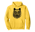 Papa Bear Wearing Glasses Bear Face Hoodie - Casual Everyday Wear Unisex - T-Shirt, Sweatshirt, Hoodie