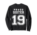 Number 19 Custom Proud Soccer Futbol Sweatshirt - Streetwear Style Unisex - T-Shirt, Sweatshirt, Hoodie