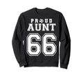 Number 66 Custom Proud Soccer Futbol Sweatshirt - Trendy Graphic Unisex - T-Shirt, Sweatshirt, Hoodie