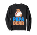 Papa Bear Fatherly Love Protection Sweatshirt - Custom Art Print Unisex - T-Shirt, Sweatshirt, Hoodie