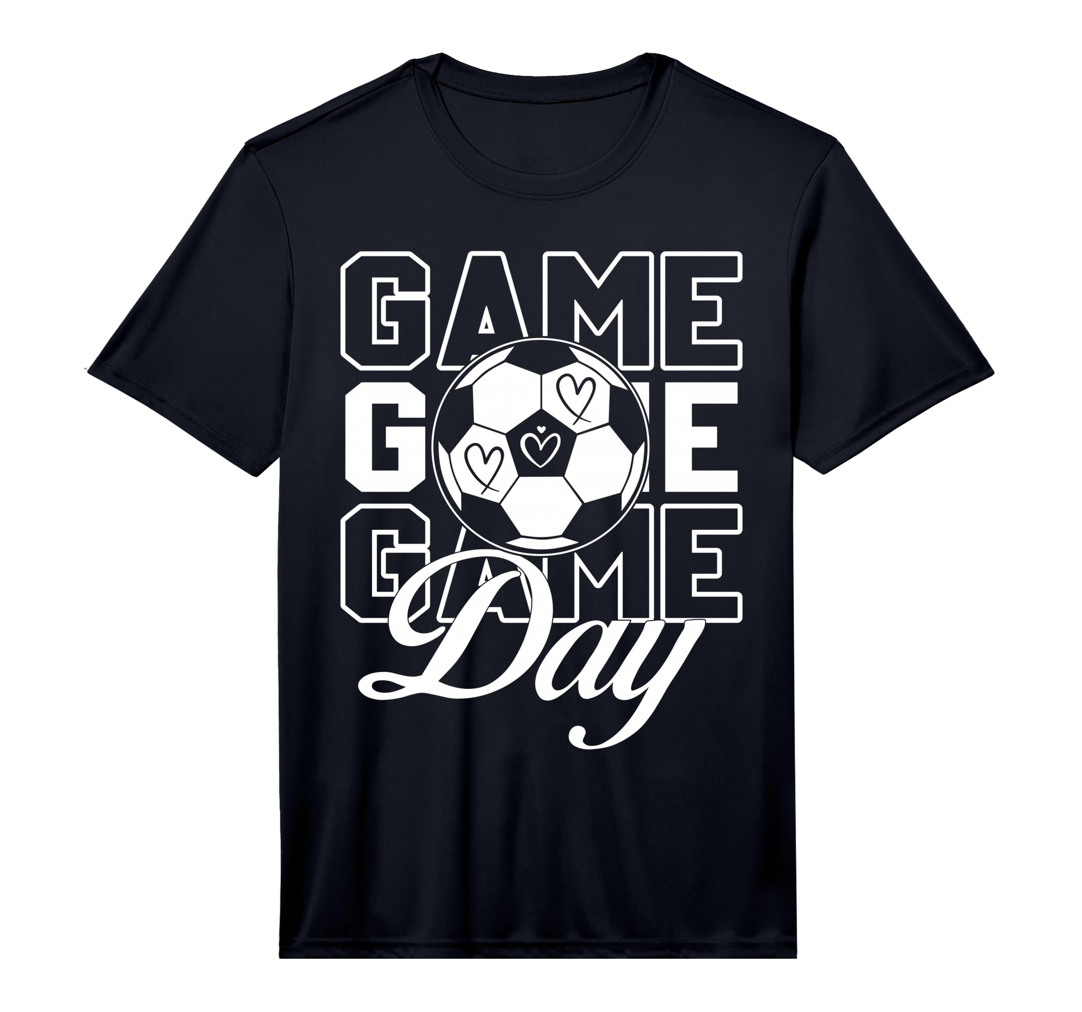 Game Day Soccer Performance T-Shirt - Aesthetic Graphic for Adults - T-Shirt, Sweatshirt, Hoodie