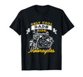Only Dads Ride Motorcycles Dads T-Shirt - Aesthetic Graphic Unisex - T-Shirt, Sweatshirt, Hoodie