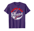Game Day Nana Proud Baseball Parent T-Shirt - Minimalist Print Men Women - T-Shirt, Sweatshirt, Hoodie