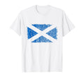 Scotland Flag Glasgow Travel Saltire Cross T-Shirt - Graphic Print Unisex - T-Shirt, Sweatshirt, Hoodie