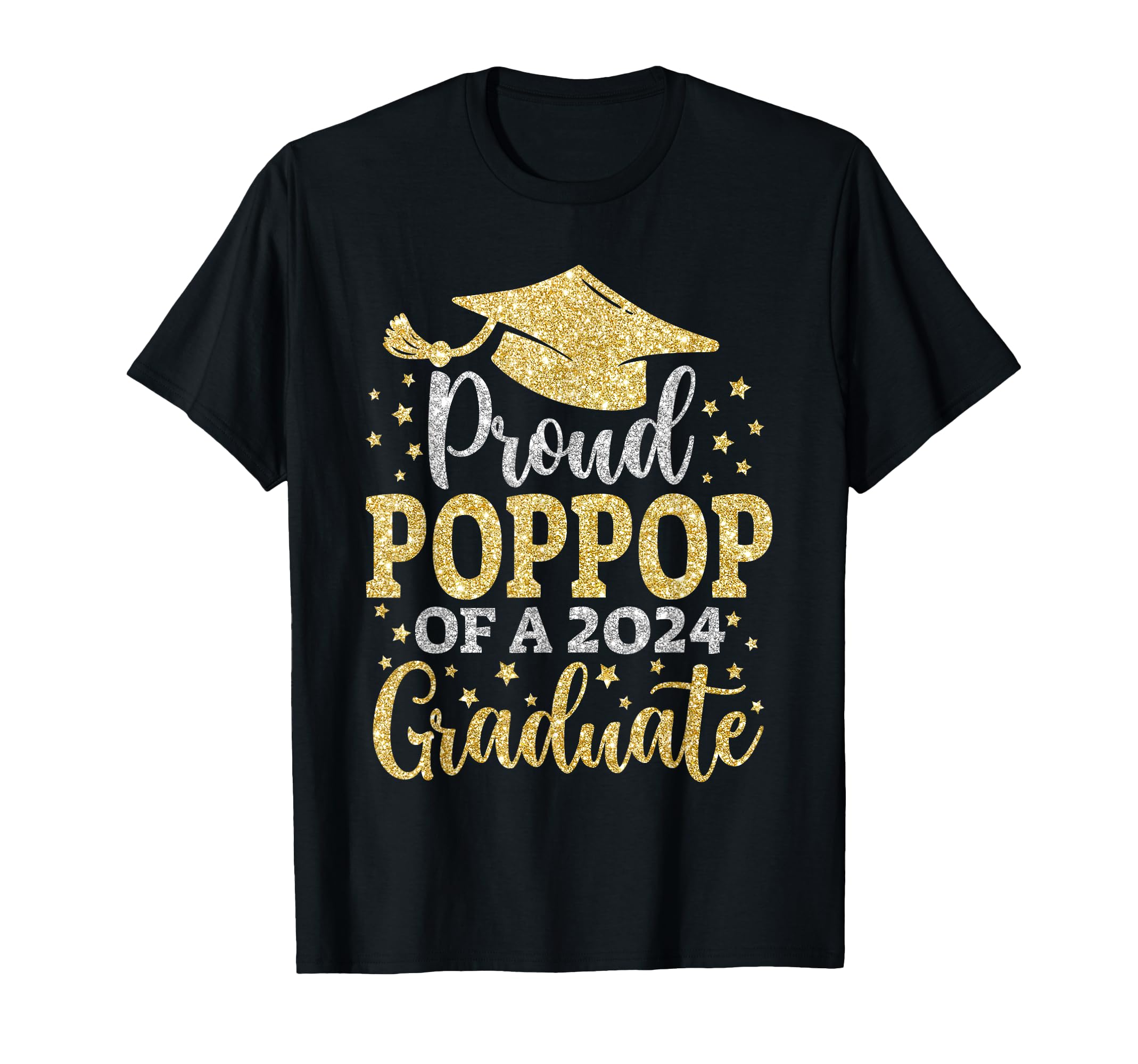 Poppop Senior 2024 Proud Dad Class 2024 T-Shirt - Unique Graphic Men Women - T-Shirt, Sweatshirt, Hoodie