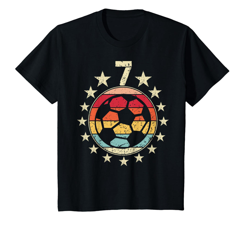 7Th Birthday Soccer Seventh 7 Year Old T-Shirt - Fun Novelty Design Unisex - T-Shirt, Sweatshirt, Hoodie