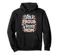 Loud Proud Soccer Mom Floral Soccer Hoodie - Streetwear Style Men Women - T-Shirt, Sweatshirt, Hoodie