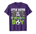 Soccer Little Sister Birthday T-Shirt - Casual Everyday Wear Men Women - T-Shirt, Sweatshirt, Hoodie